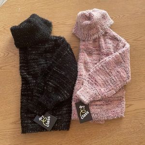 Art class turtle neck sweaters - 2 PC bundle XS 4/5